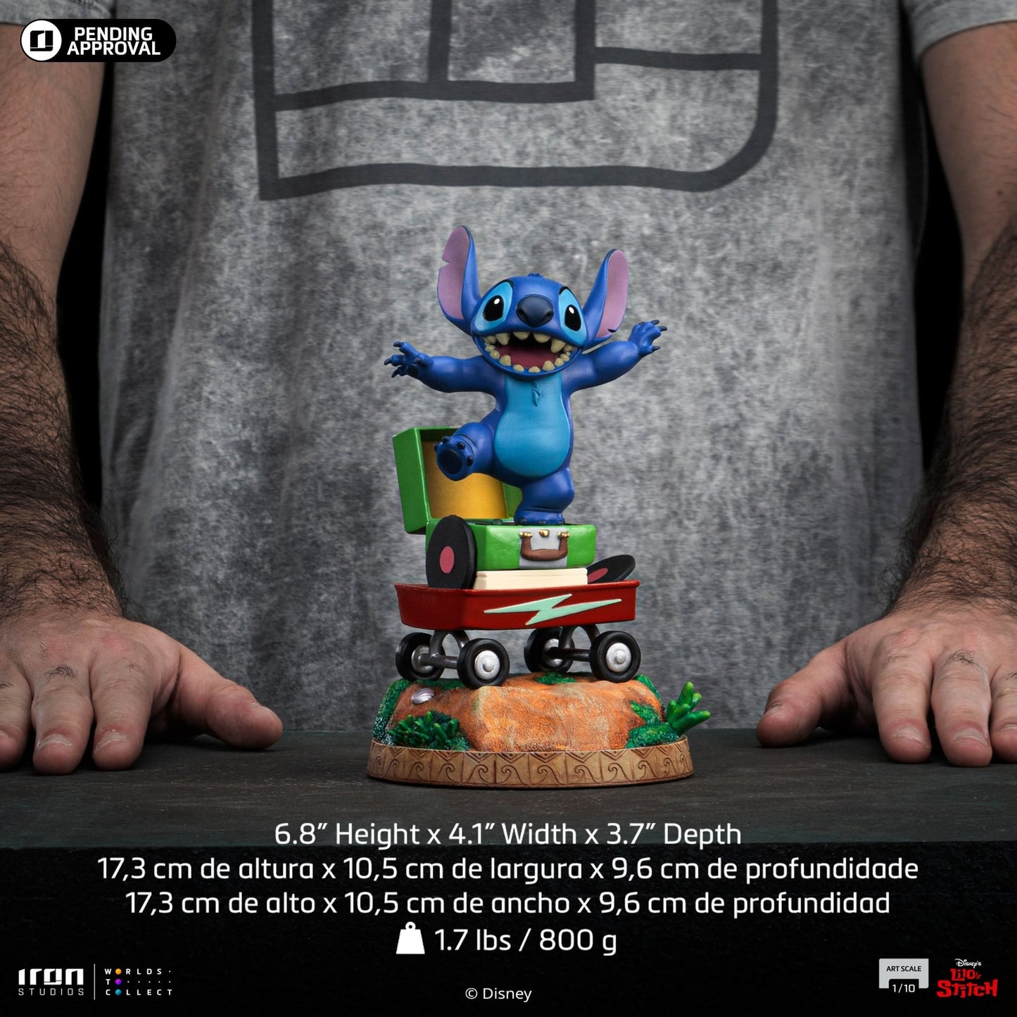 Stitch Statue - Disney Classics - Art Scale 1/10
