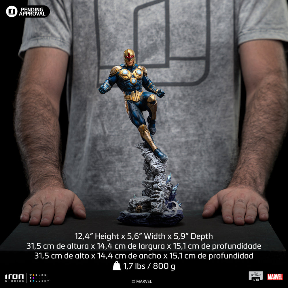 Statue Nova – Infinity Gauntlet Diorama – BDS Art Scale 1/10 – Guardians of the Galaxy