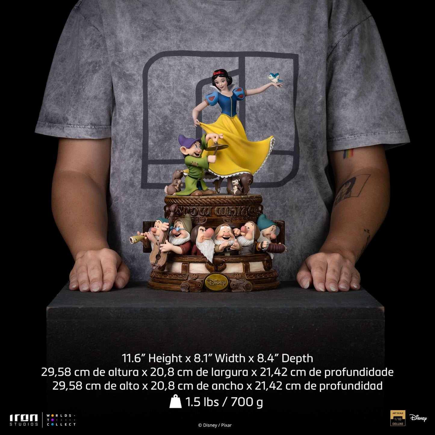 Statue Snow White Deluxe - Snow White and the Seven Dwarves - Art Scale 1/10 - Disney Classics