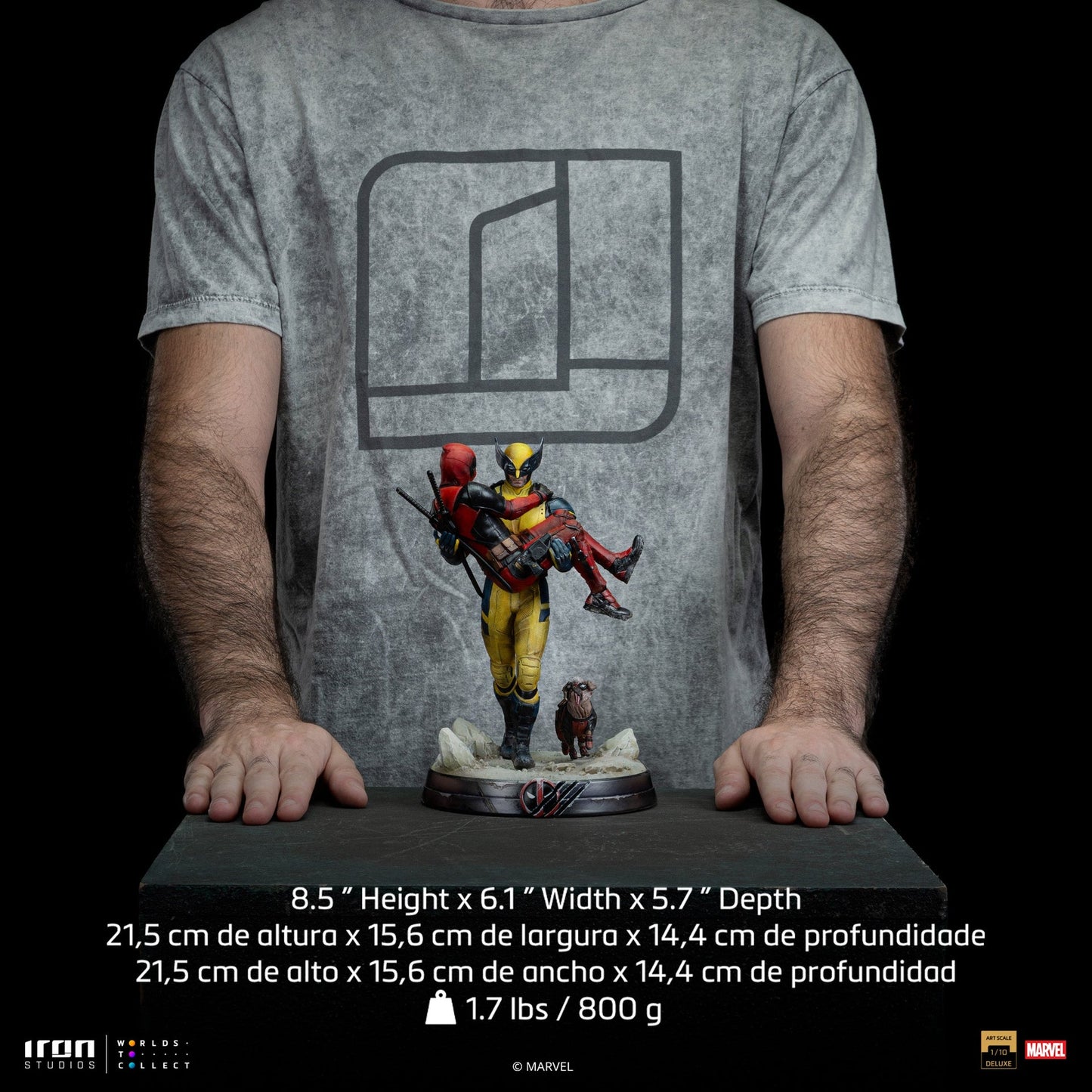 Statue Deadpool und Wolverine – Deadpool & Wolverine – Art Scale 1/10