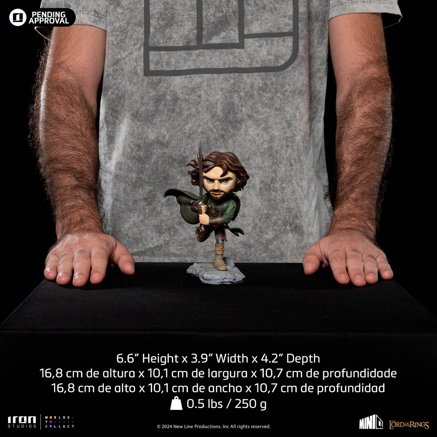 Figurine Aragorn - The Lord of the Rings - Mini Co.