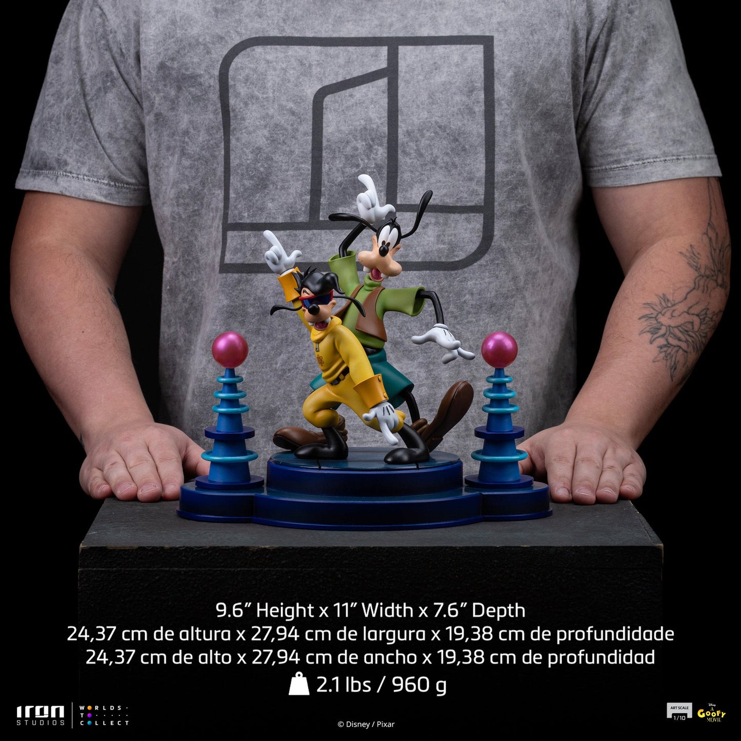 Goofy and Max Statue - A Goofy Movie - Art Scale 1/10 - Disney Classics