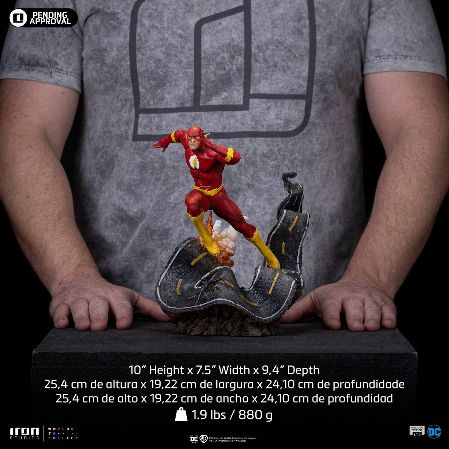 Statue Flash – DC Comics Series Nr. 9 – Art Scale 1/10 – Justice League