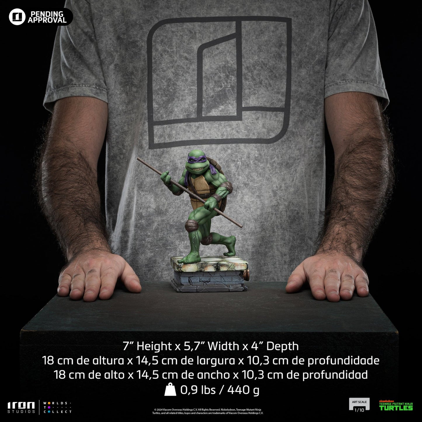 Donatello Statue - TMNT Movie - Art Scale 1/10 - Teenage Mutant Ninja Turtles