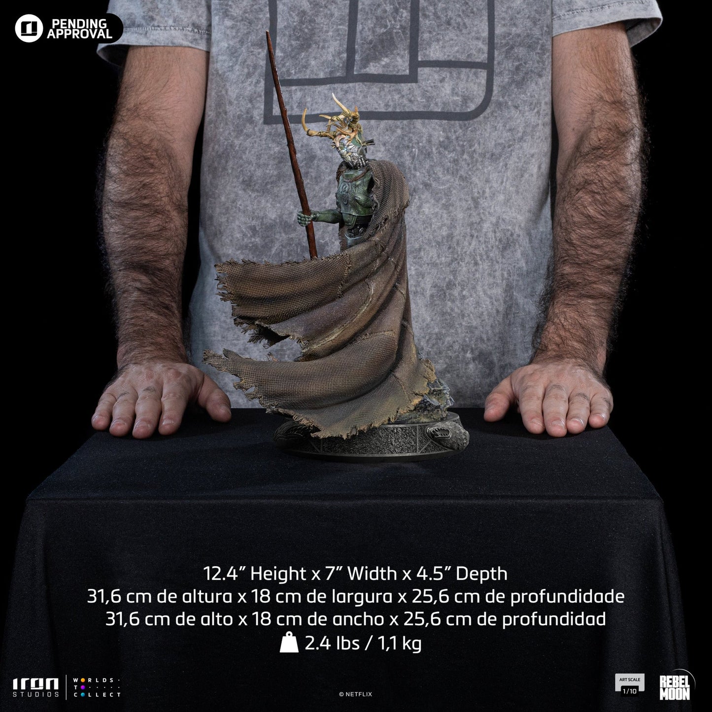 Jimmy Statue - Rebel Moon - Art Scale 1/10