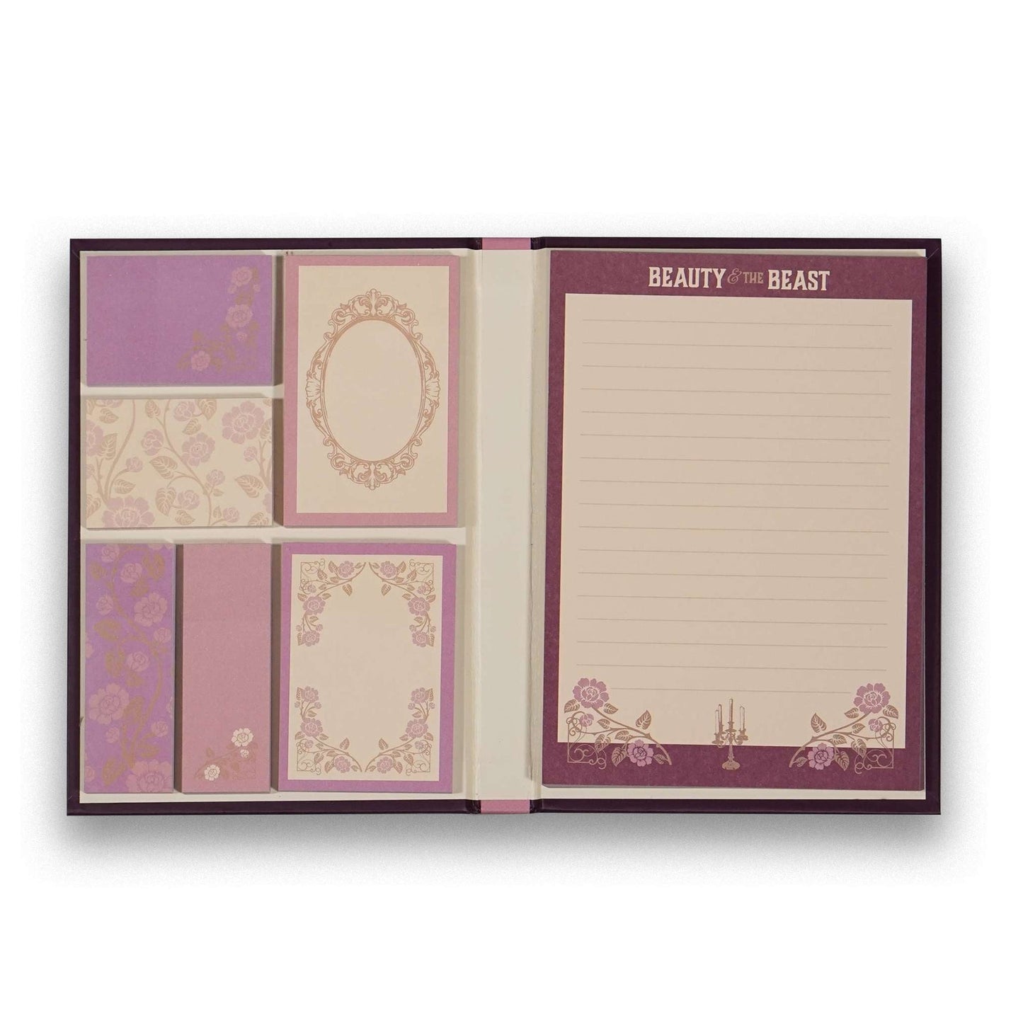 Set de notes adhésives La Belle et la Bête