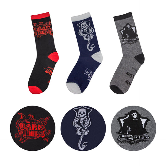 *Set aus 3 Paar Socken Schwarze Magie Deluxe Edition