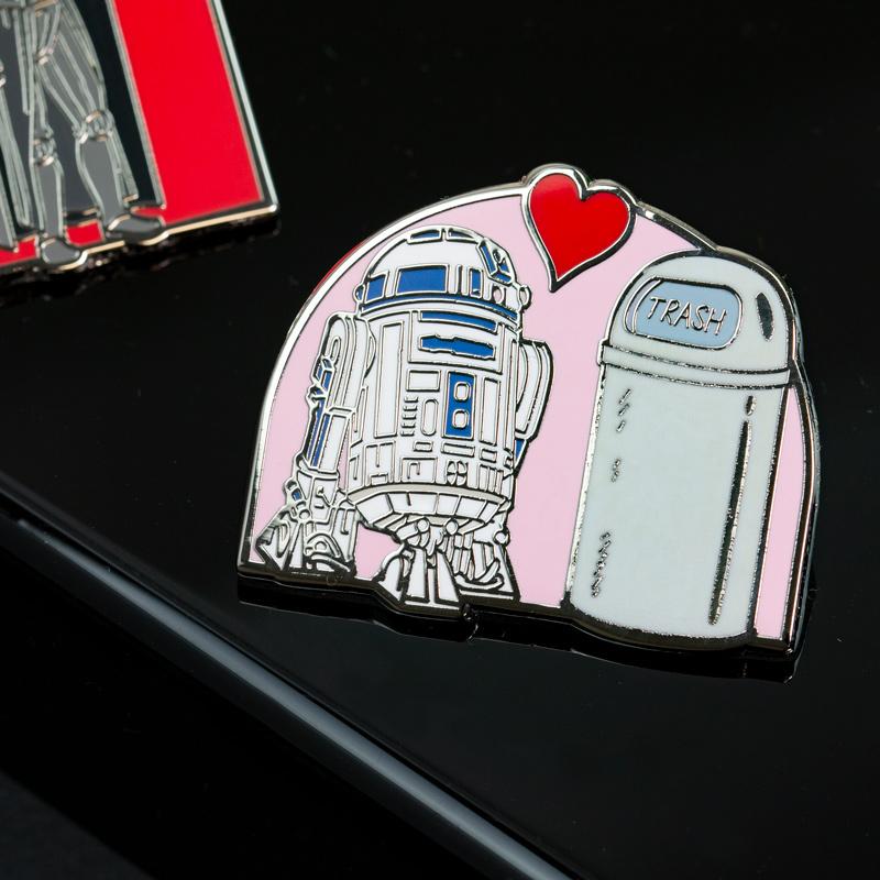 Pin's Star Wars R2-D2 & Dark Vador Set 3.1 – Pin Kings Numskull