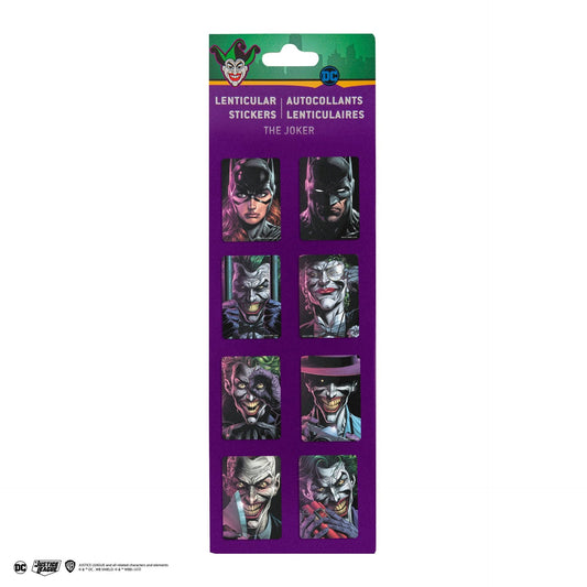 *Lentikular-Aufkleber Der Joker