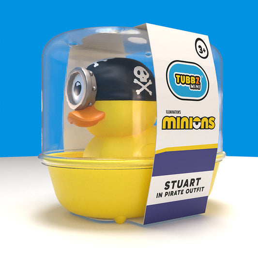 Canard TUBBZ Les Minions – Stuart pirate (édition Mini) – boîte de présentation