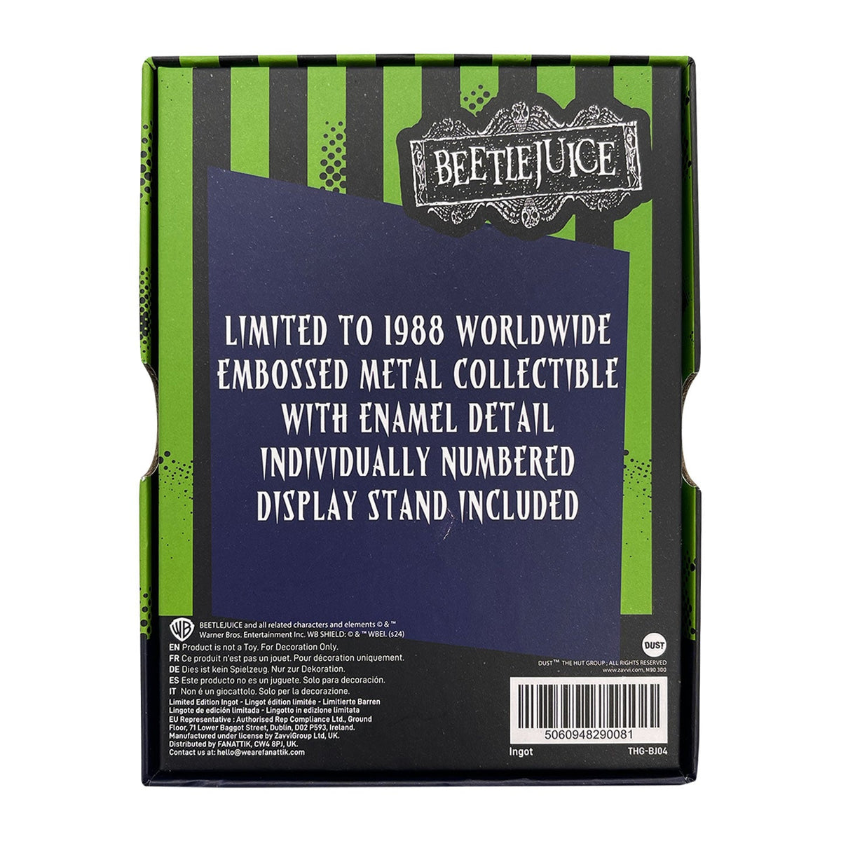 Lingot collector Beetlejuice - Gravestone - vue produit 7