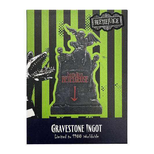 Lingot collector Beetlejuice - Gravestone - vue produit 2