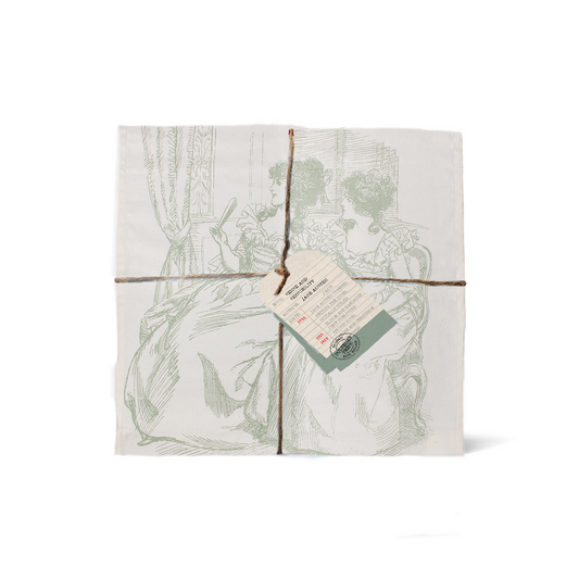 Geschirrtuch Jane Austen – aus recycelter Baumwolle Pulteney Press