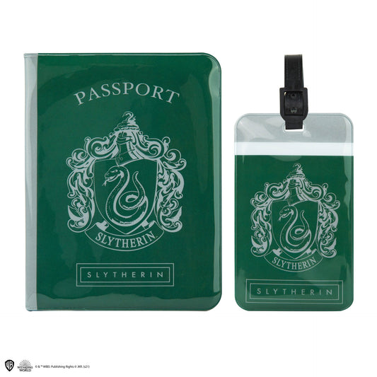 Slytherin Gepäckanhänger & Reisepasshülle