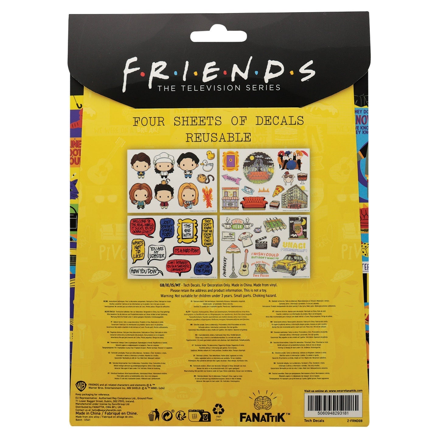 Friends Tech-Aufkleber