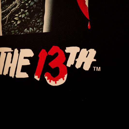 Affiche collector Vendredi 13 - A3
