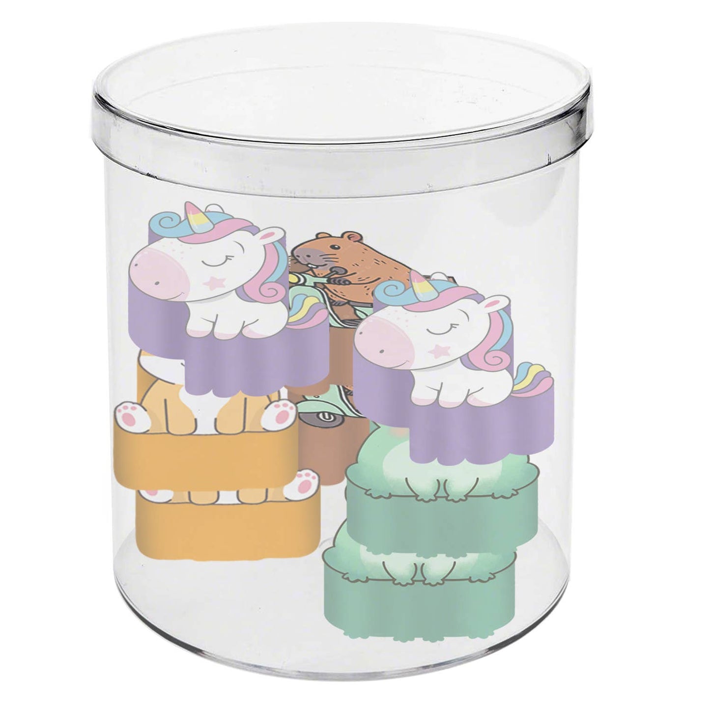 Oh My Pop Mix-Cube avec 12 Gommes