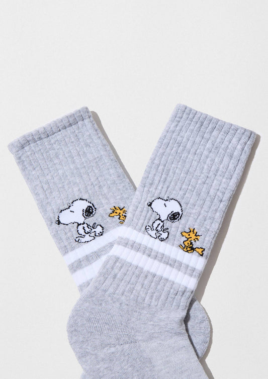 BeSnoopy Stripes Street - Chaussettes 100 % Coton Bio