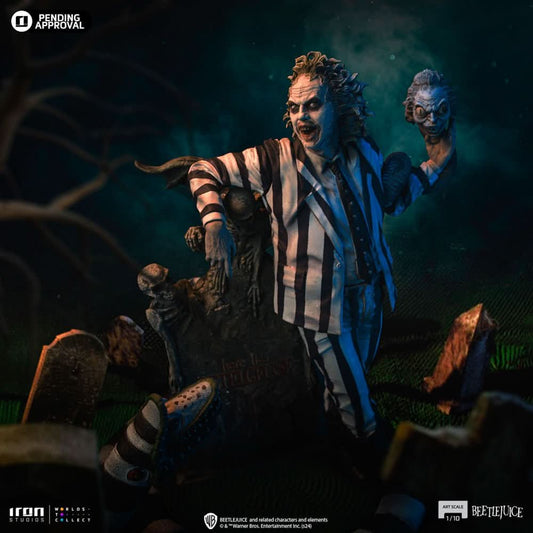 Statue Beetlejuice - Beetlejuice Beetlejuice - Art Scale 1/10 - vue produit 2