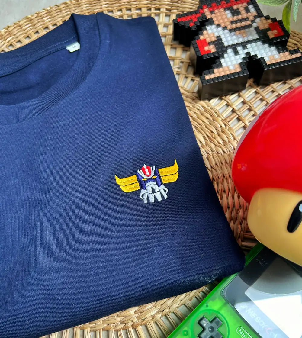 Besticktes T-Shirt - Goldorak