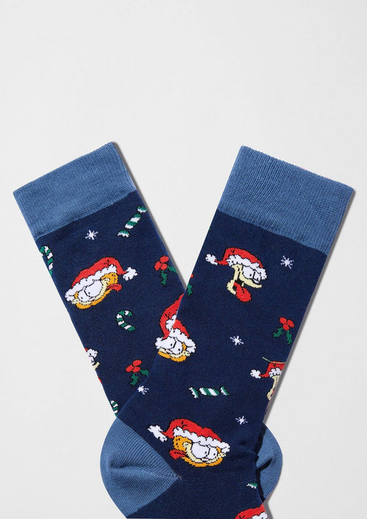 BeGarfield Weihnachtsmann Socken