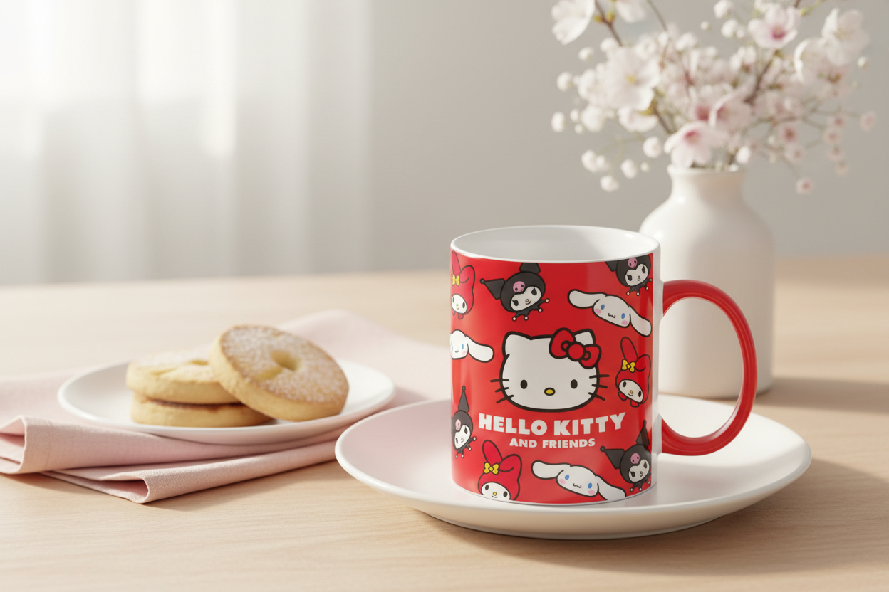 Mug Hello Kitty « Faces »