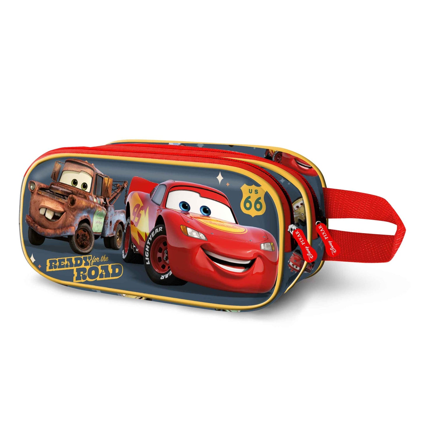3D-Doppel-Federmäppchen Disney Cars 3 „Ready“