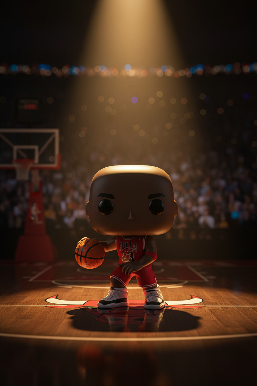 Funko Pop! Jumbo Michael Jordan (Red Jersey) – NBA