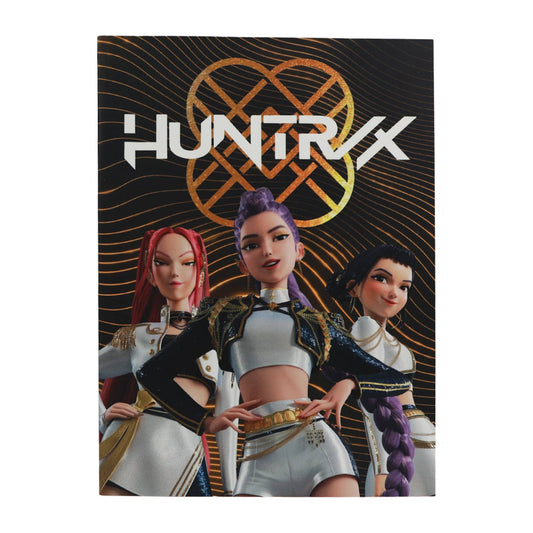 KPop Demon Hunters - 14-teiliges Schreibwarenset - golden