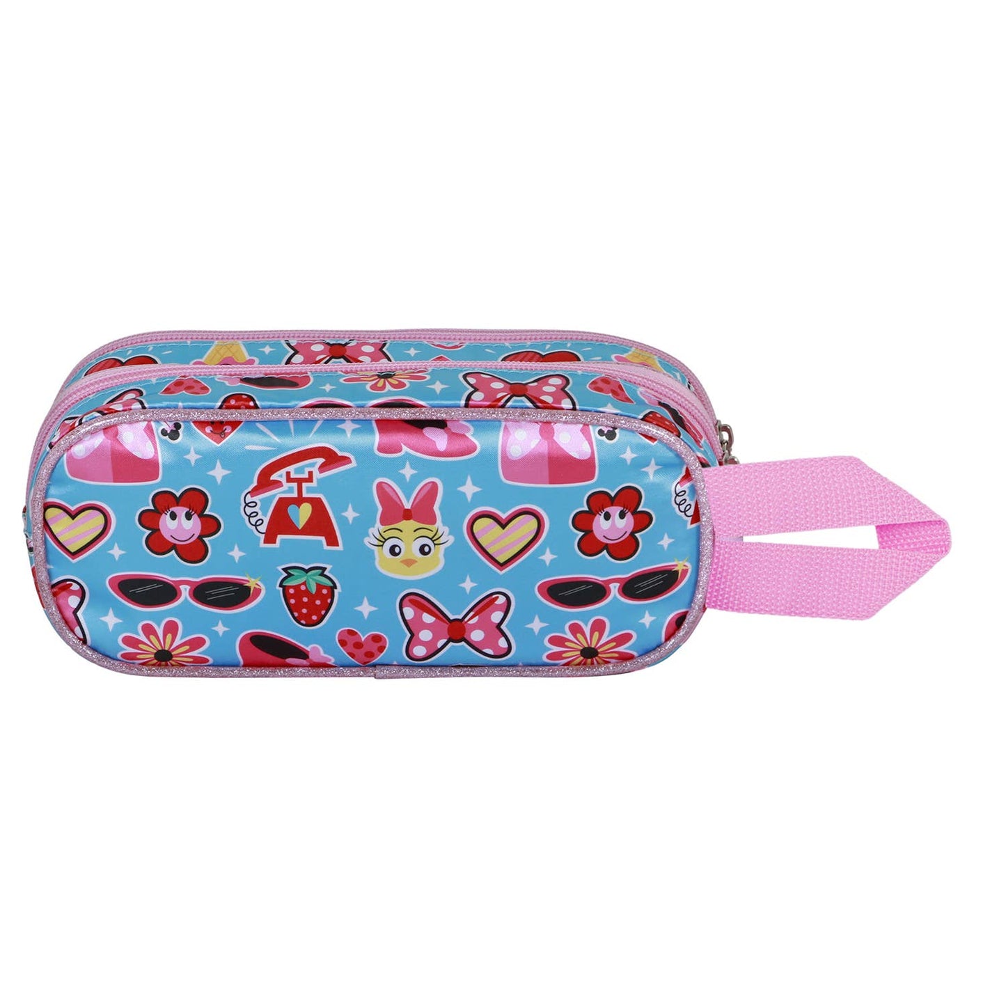 3D Doppel-Federmäppchen Disney Minnie Maus „Happiness“