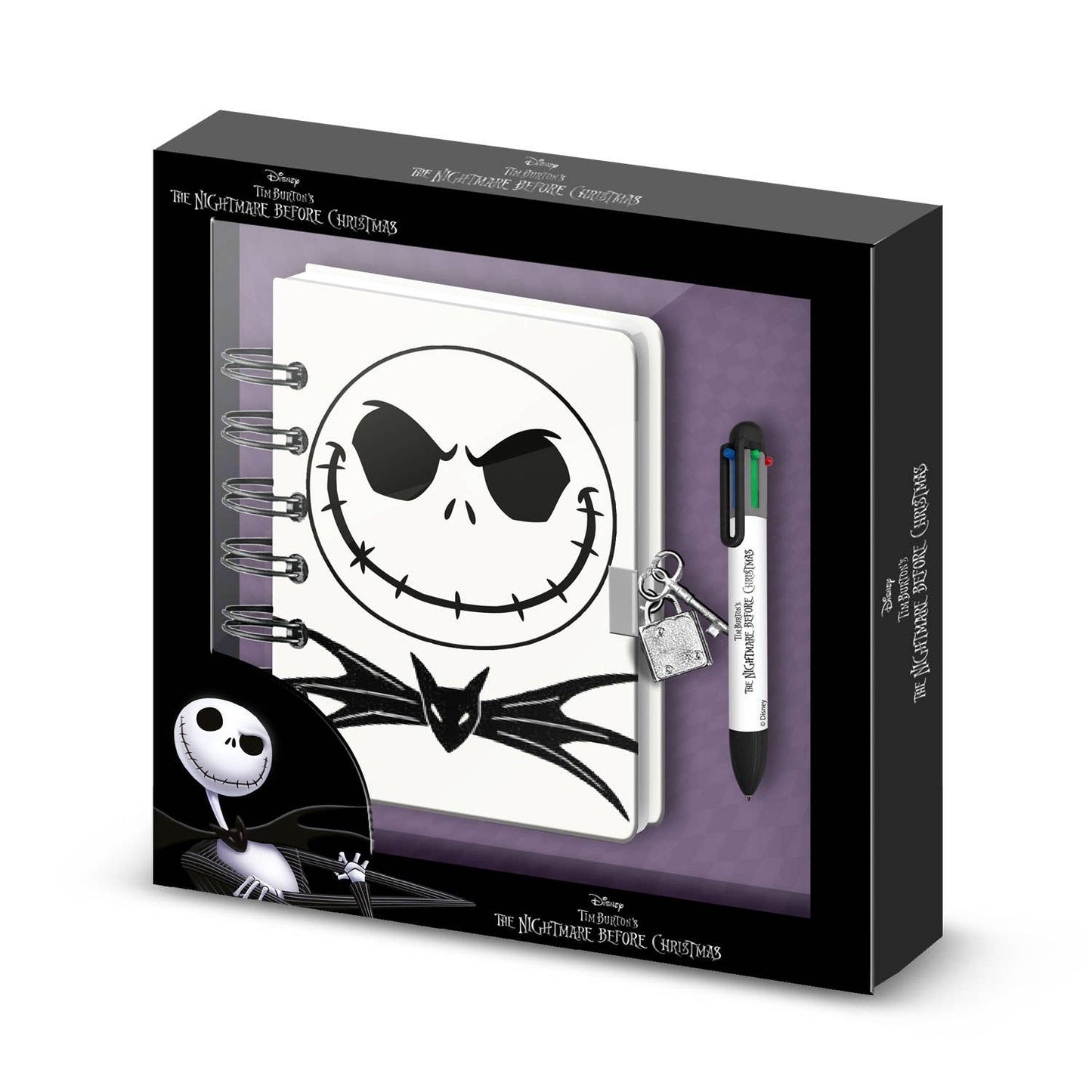 Coffret Journal + Stylo 6 Couleurs Disney « Jack »