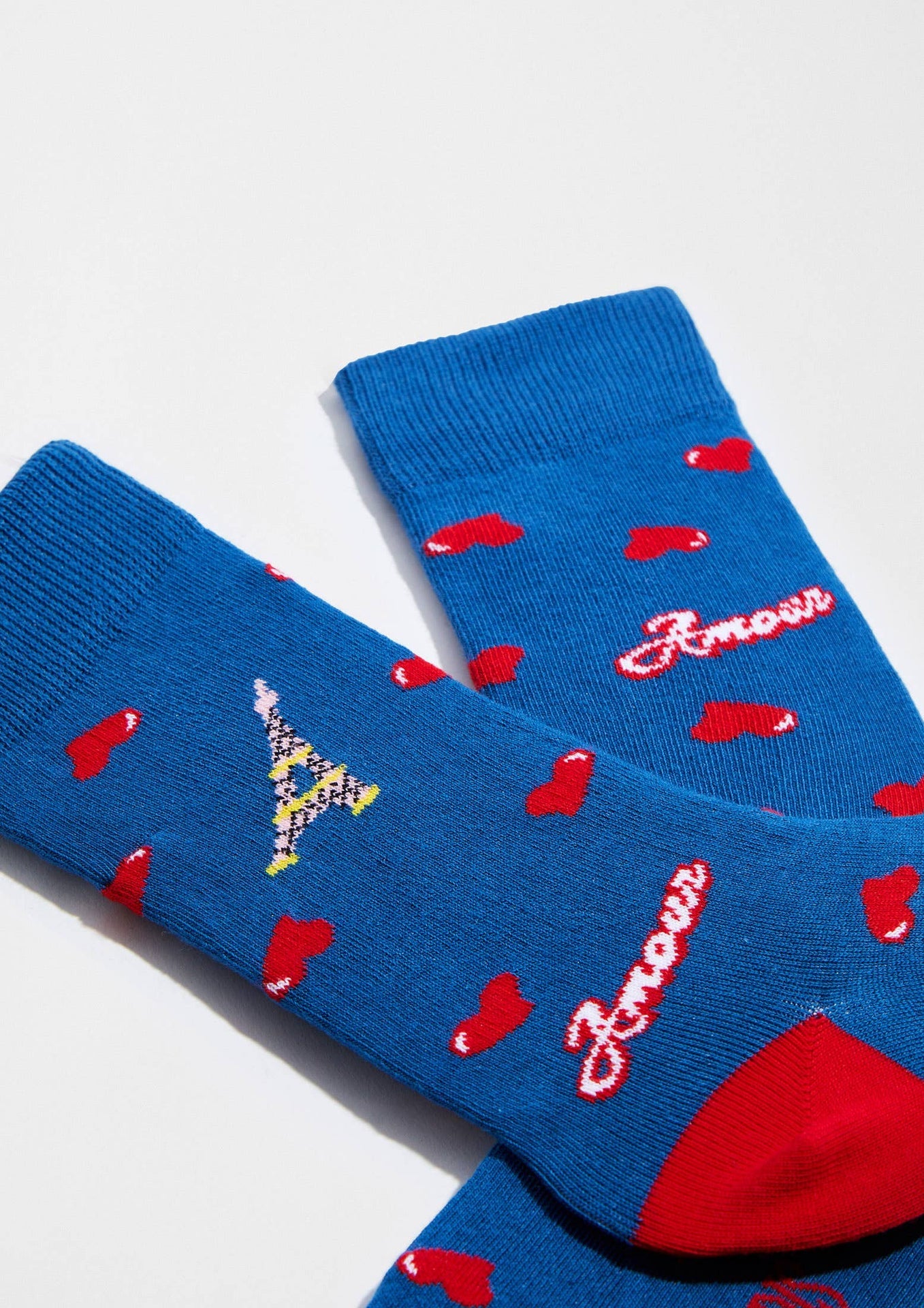 Chaussettes BeEmilyInParis Amour Bleu