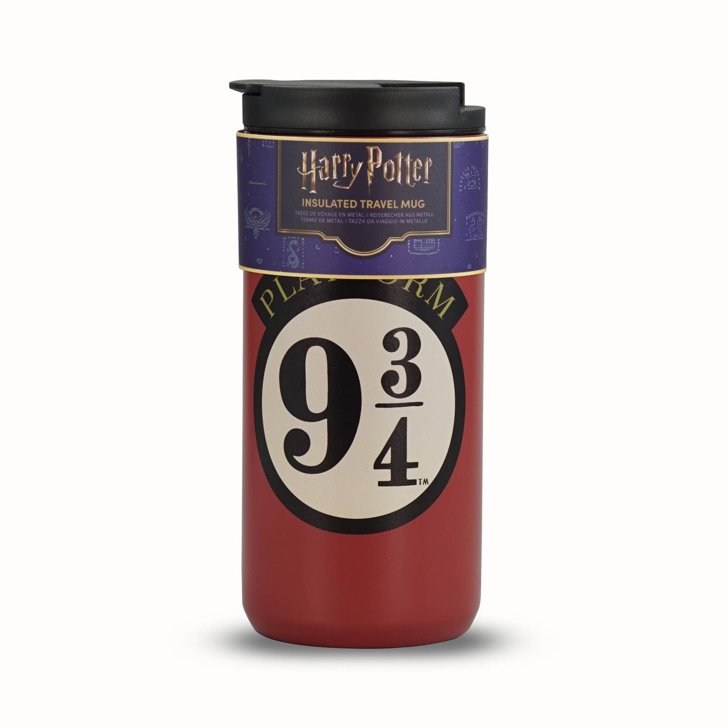 Harry Potter Reisebecher aus Metall - Gleis 9¾ 350 ml