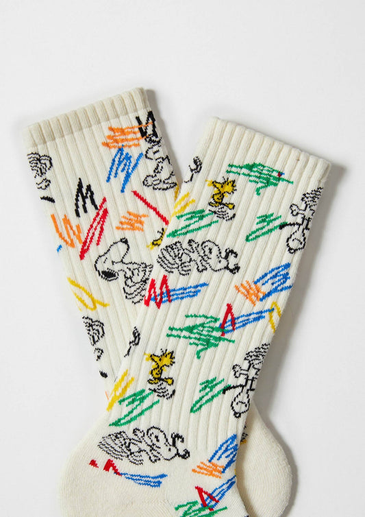 BeSnoopy Paint Socks