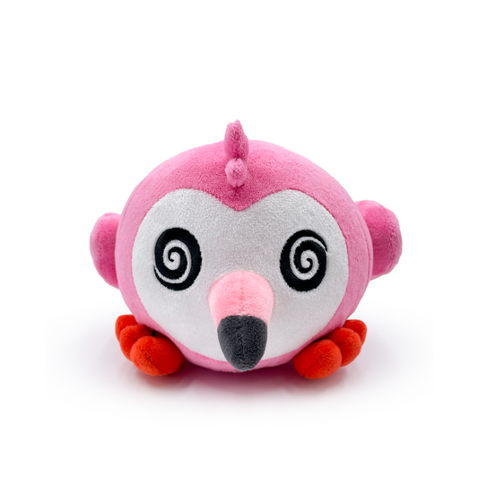 Schwindeliger Flamingo-Aufkleber (15 cm)