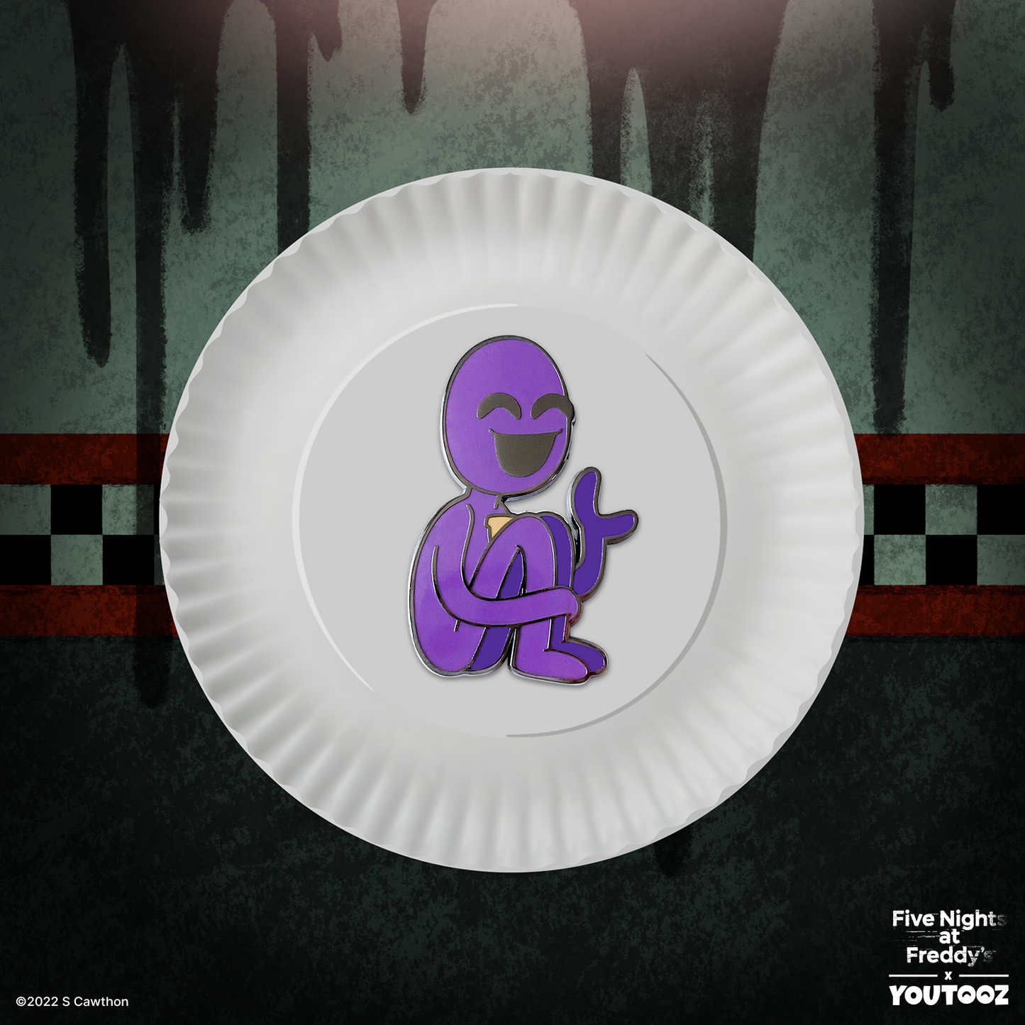 Purple Guy Pin