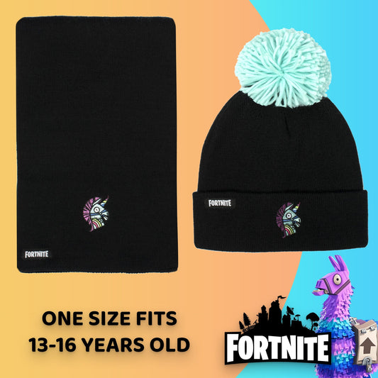 Mütze und Schal-Set – Fortnite Set – Lama