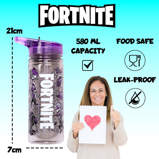 Trinkflasche – Fortnite Lila