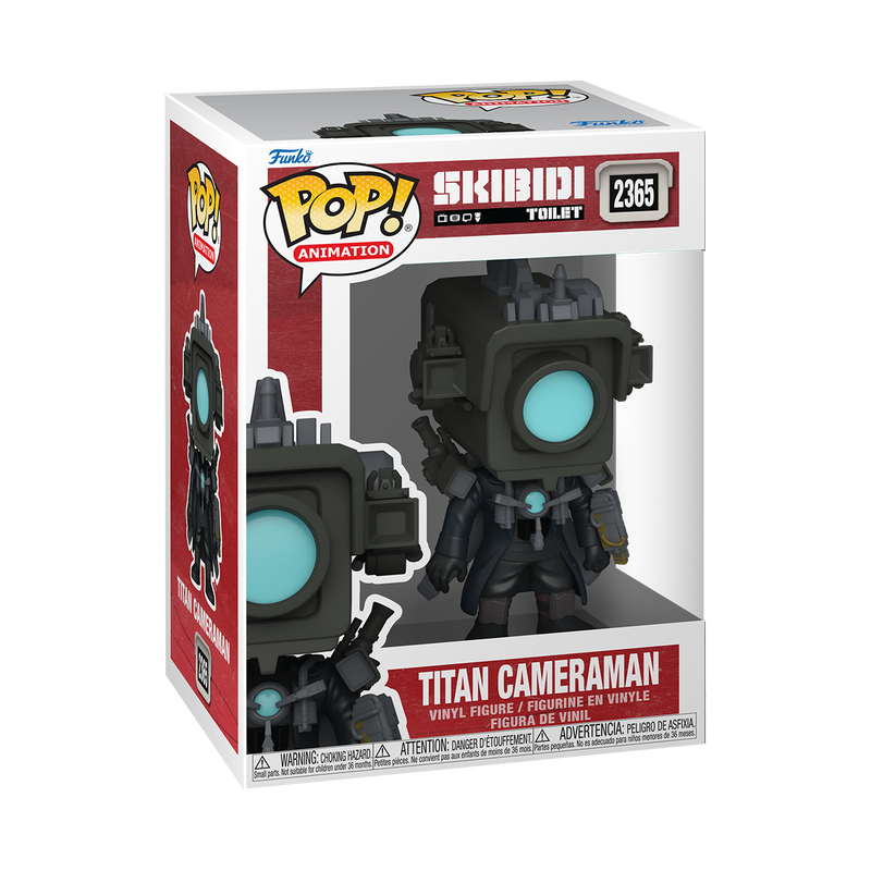 Pop! Titan Cameraman - packaging officiel