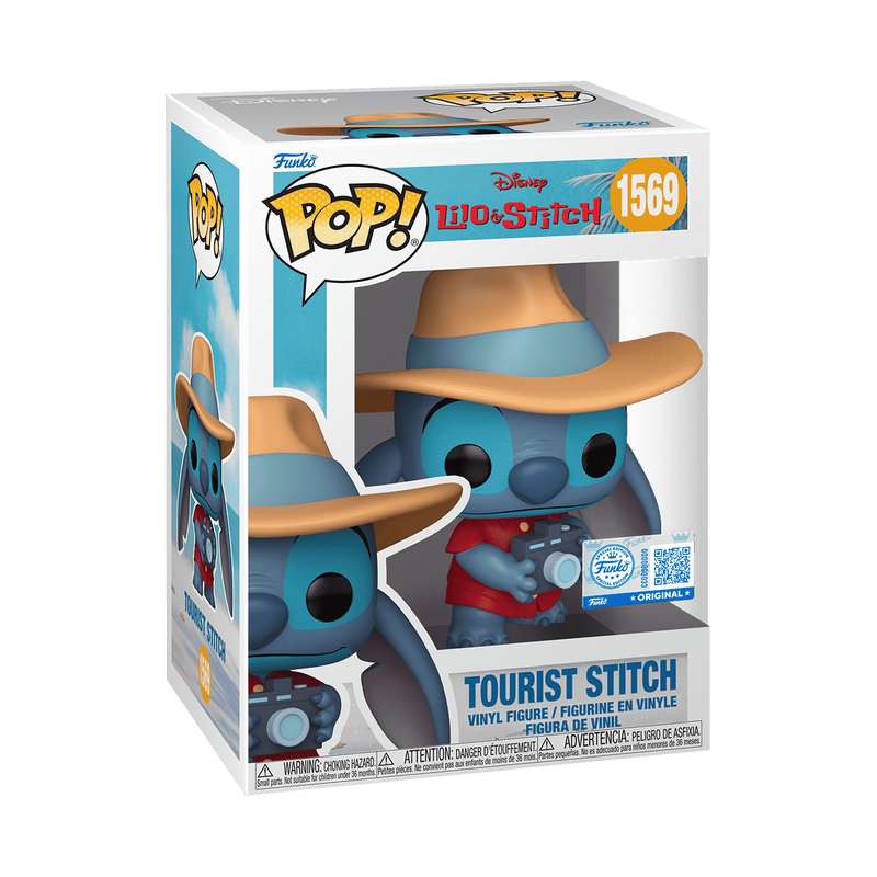Pop! Stitch Touriste - packaging officiel
