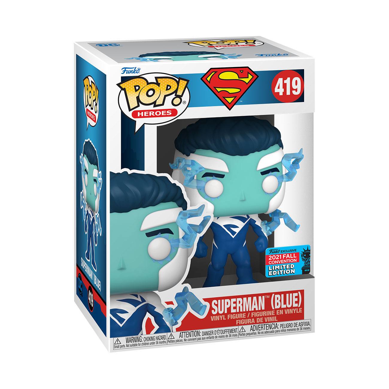 pop superman blue 419