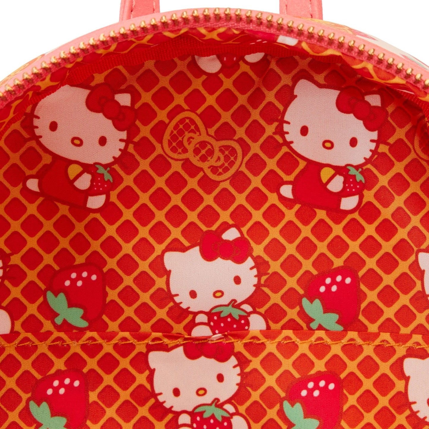 Sanrio Hello Kitty Mini-Rucksack – Waffel