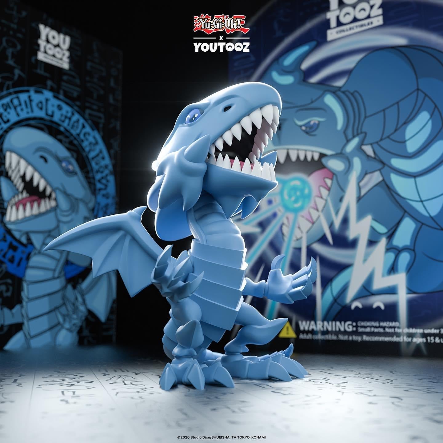 blue eyes white dragon youtooz