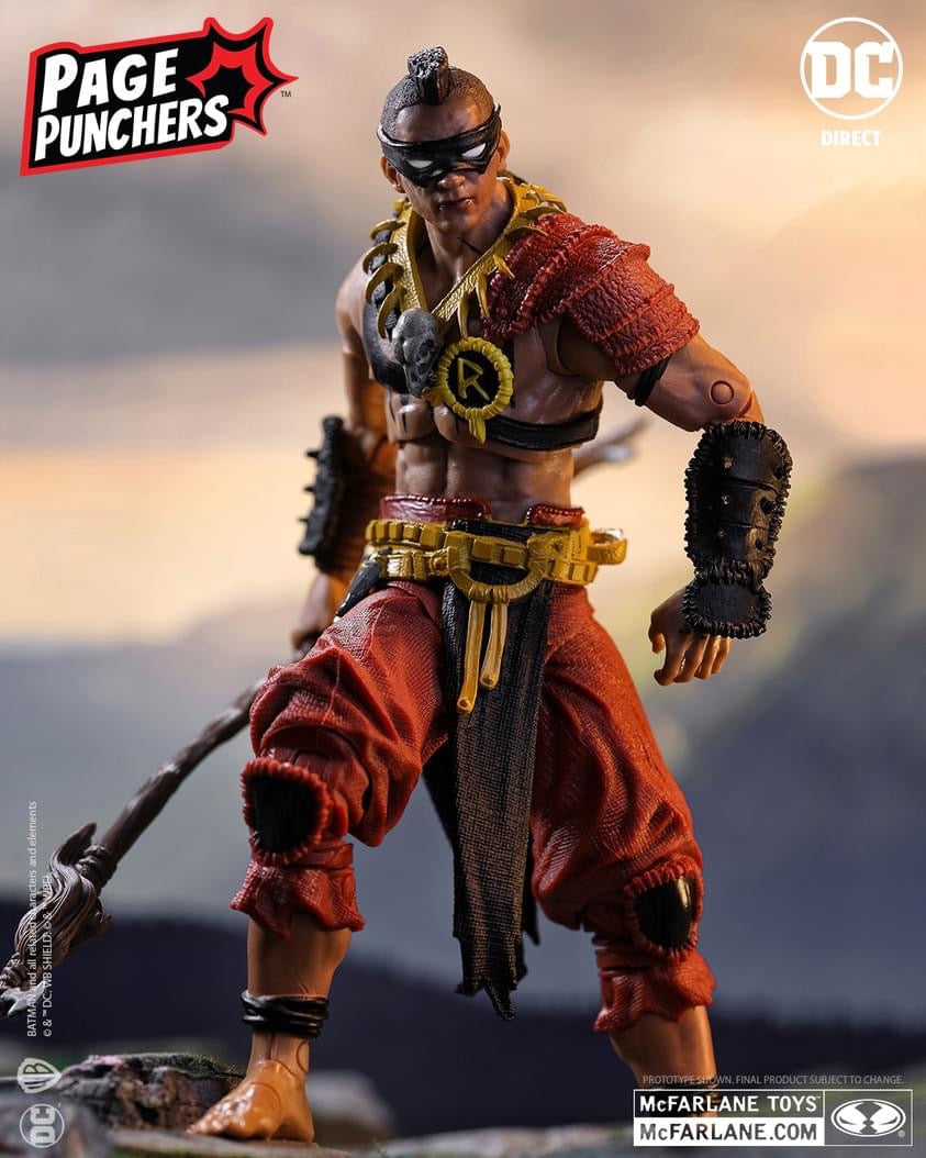 Figurine Robin Page Punchers – Batman Fighting the Frozen – McFarlane Toys