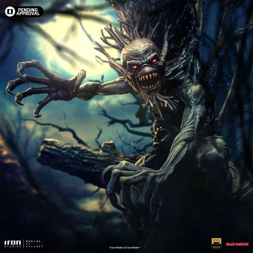 Statue Fear of the Dark Eddie Iron Maiden Art Scale 1/10
