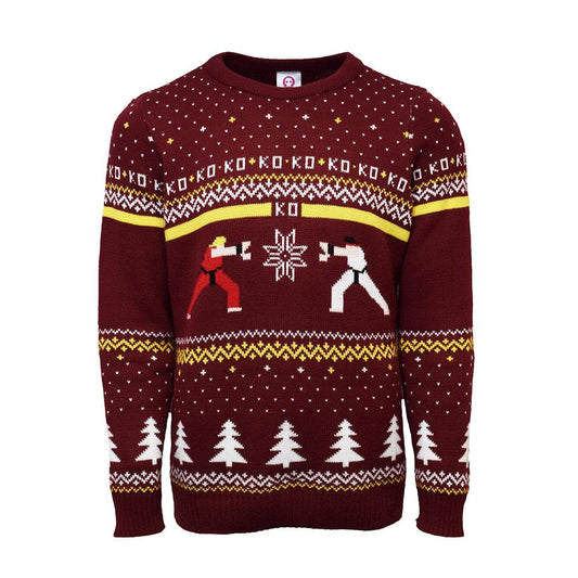 Pull de Noël Street Fighter