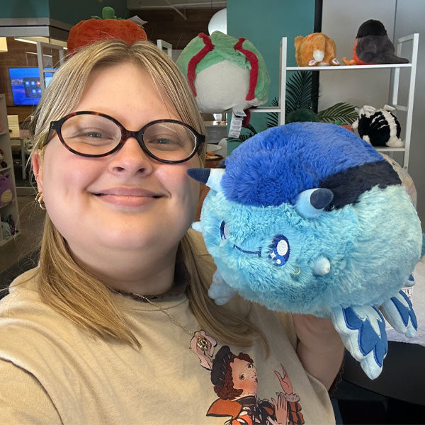 Peluche Mini Squishable – Limace de Mer Dragon Bleu