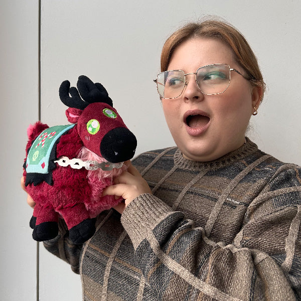 Mini Squishable Plush - Demonic Reindeer