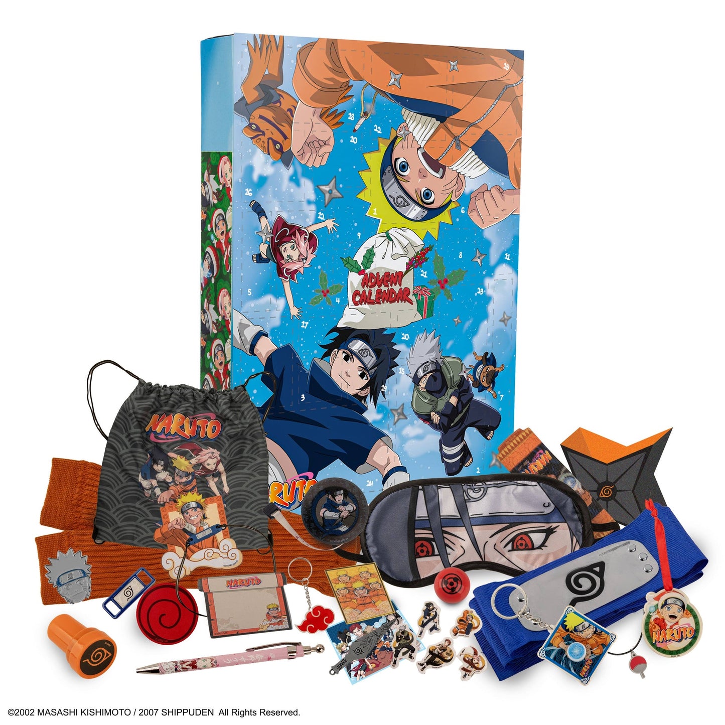 Calendrier de l'Avent Naruto 2025