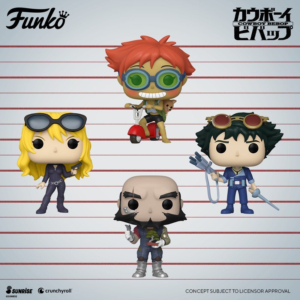 Funko Jet Black avec Bonsai – Cowboy Bebop